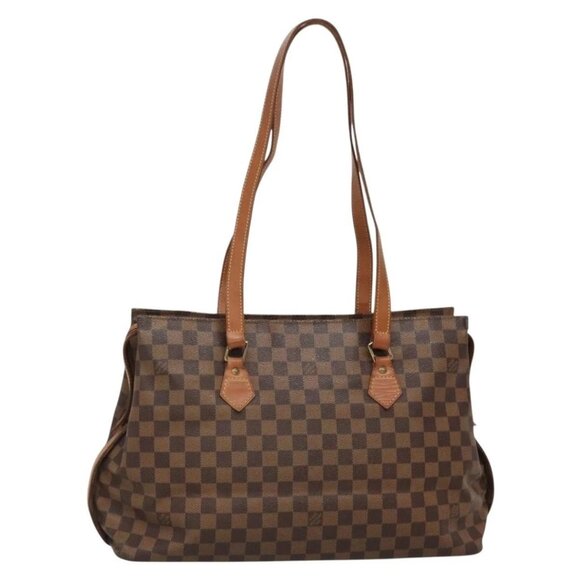 LOUIS VUITTON Damier Ebene Colombine Bag 100th anniversary N99037 LV Auth 141322 - Picture 2 of 16